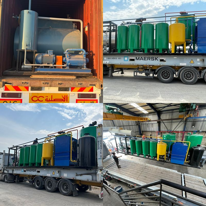 Mobile Mineral Oil Distillation Units - Eco-friendly